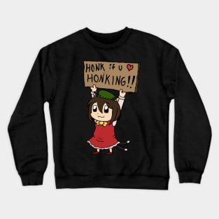 Honk If You Love Honking! Crewneck Sweatshirt